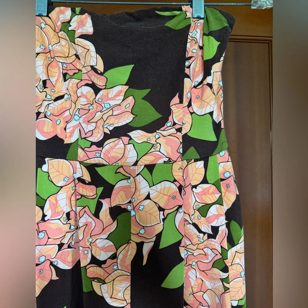 Fighting Eel Strapless Jumpsuit Bougainvillea Small Jumper - Picture 5 of 6